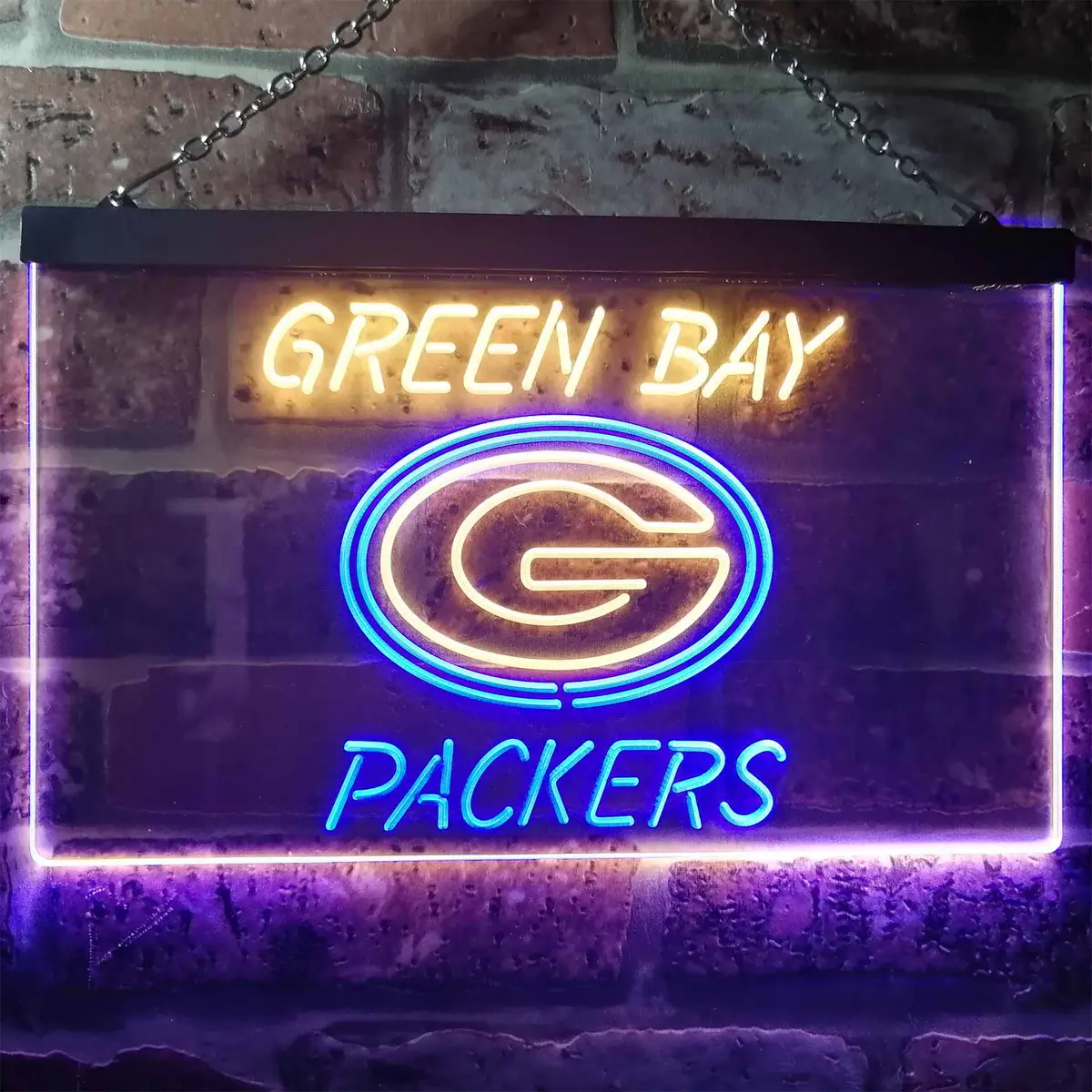 Green Bay Packers Neon Light Led Sign 1