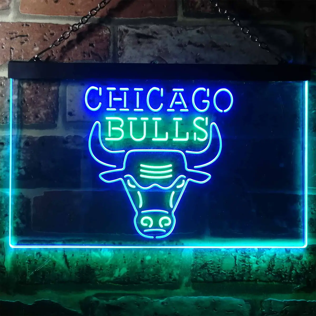 Chicago Bulls Logo Neon-Like Led Sign 11
