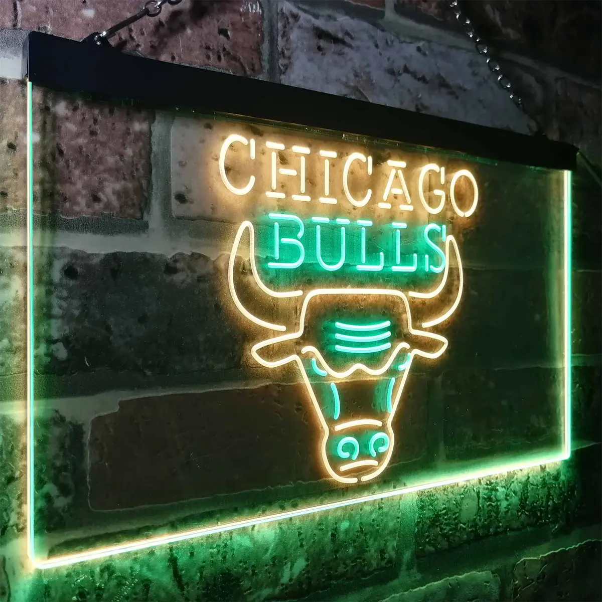 Chicago Bulls Logo Neon-Like Led Sign 20