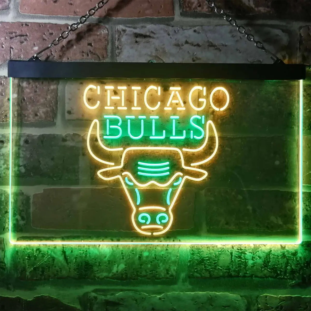 Chicago Bulls Logo Neon-Like Led Sign 10