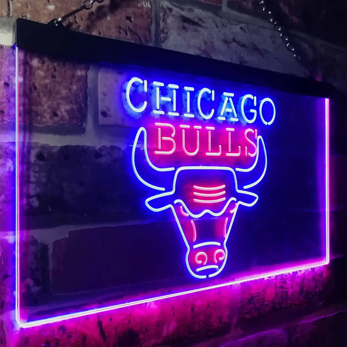 Chicago Bulls Neon-Style LED Wall Decor - Image 20