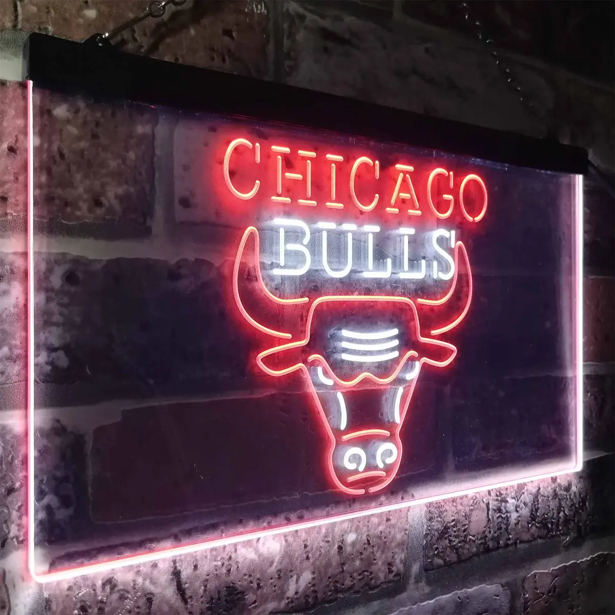 Chicago Bulls Logo Neon-Like Led Sign 22