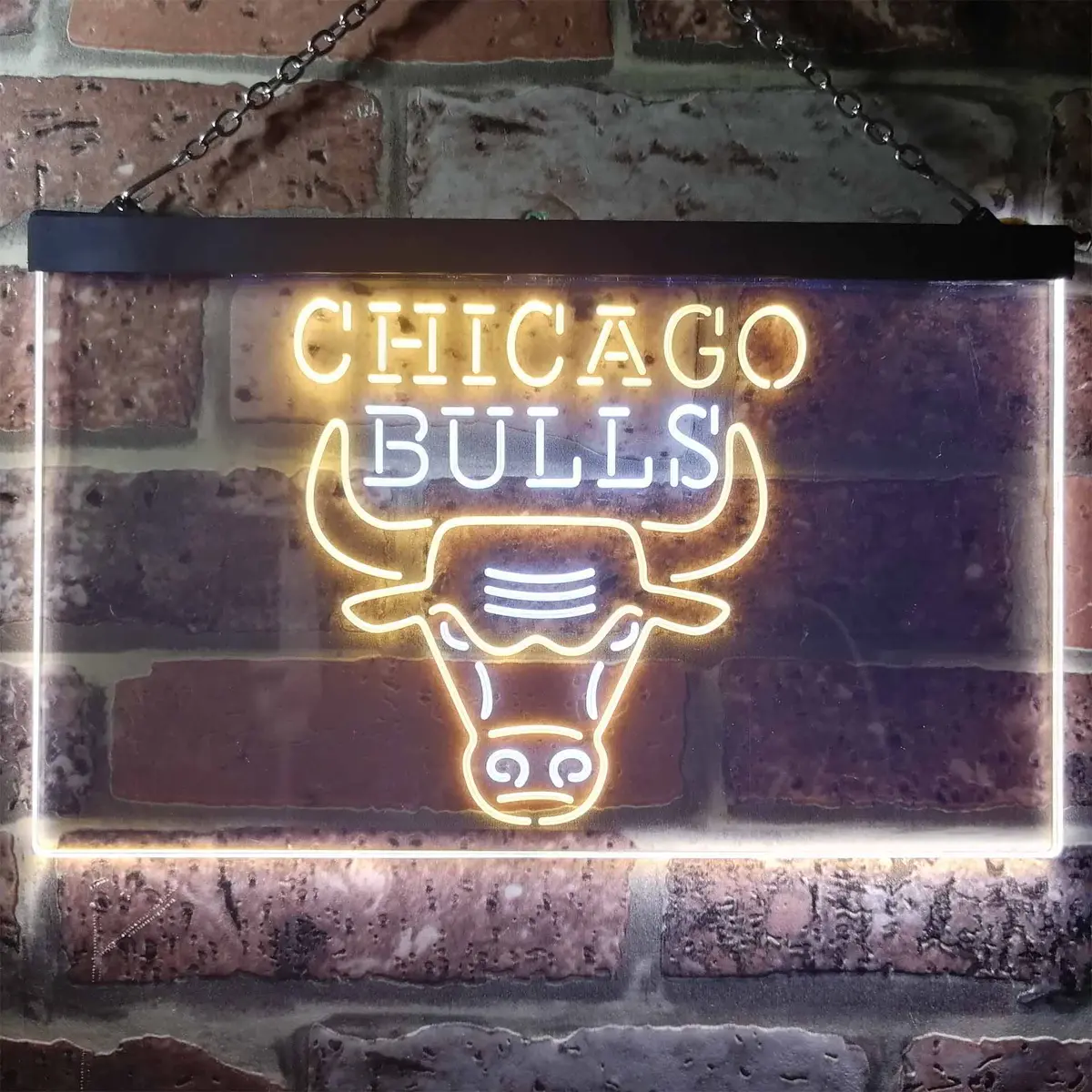 Chicago Bulls Logo Neon-Like Led Sign 5