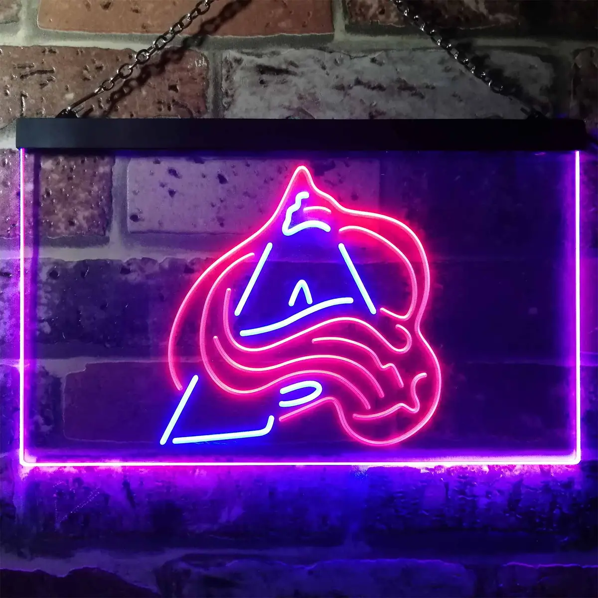 Colorado Avalanche Logo Neon-Like Led Sign 10