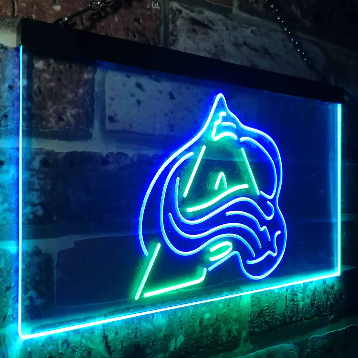 Colorado Avalanche Logo Neon-Like Led Sign 24