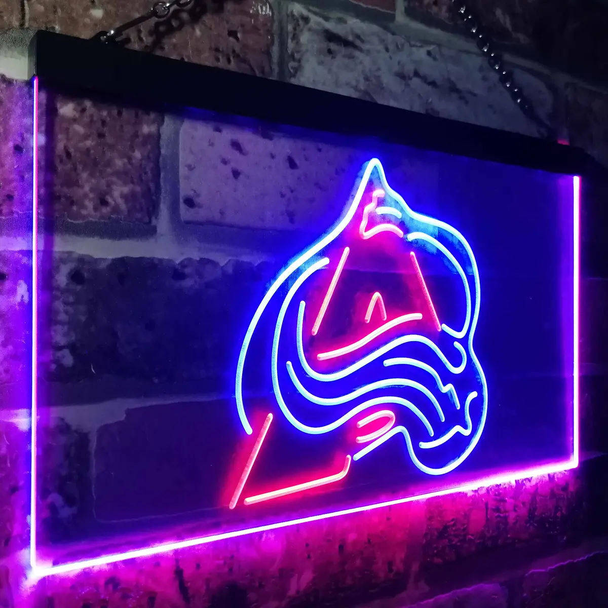Colorado Avalanche Logo Neon-Like Led Sign 22