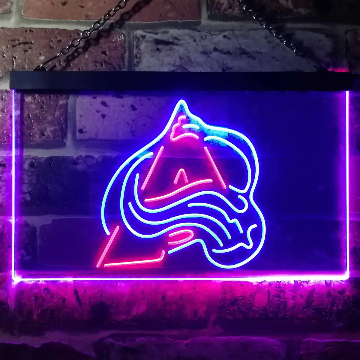 Colorado Avalanche Logo Neon-Like Led Sign 9