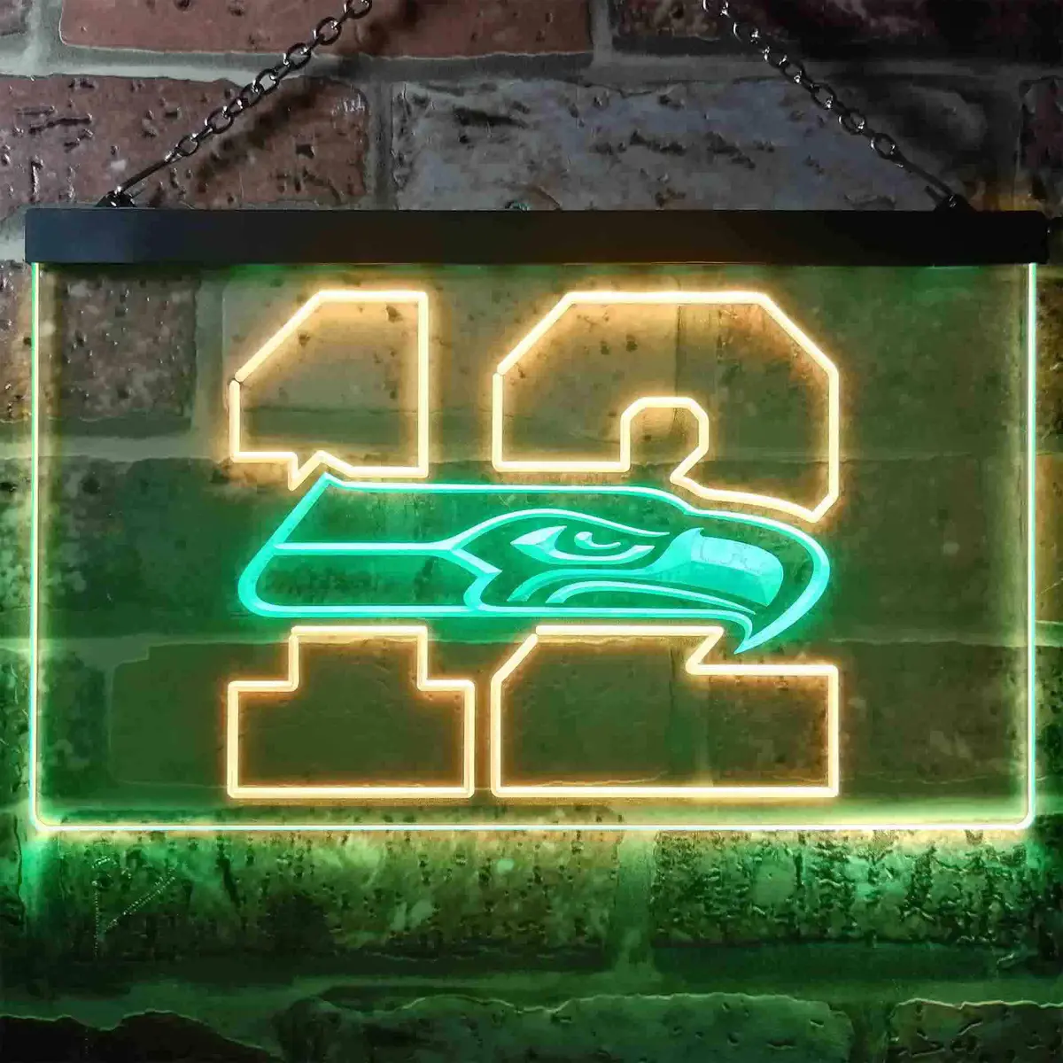 Seattle Seahawks 12Th Man Cave Led Neon Sign 7