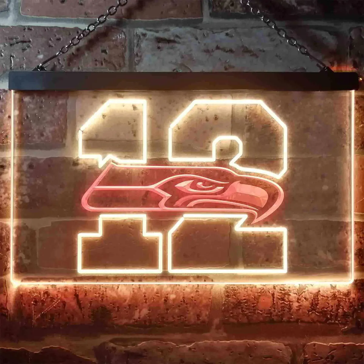 Seattle Seahawks 12Th Man Cave Led Neon Sign 4