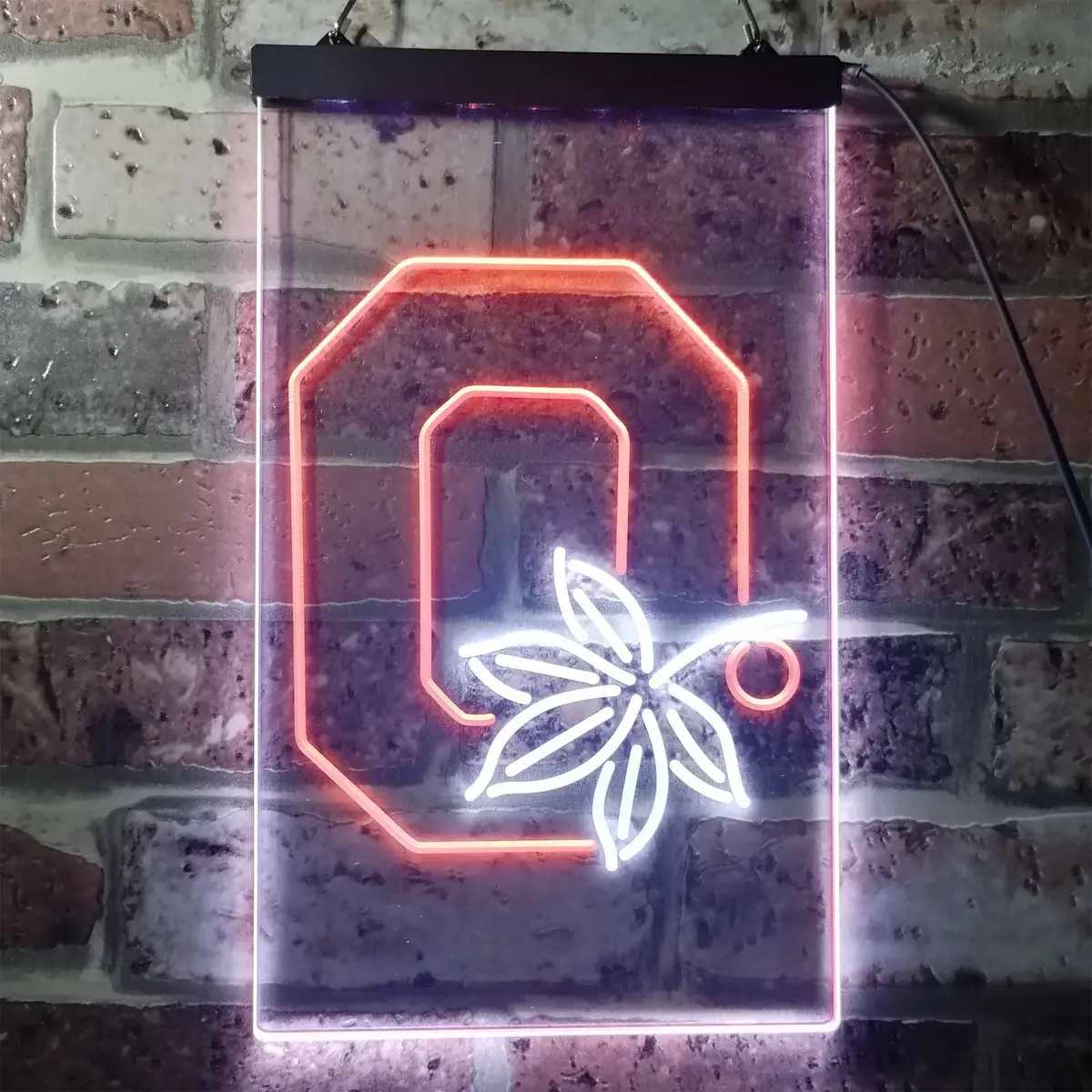 Ohio State Buckeyes Leaf Neon-Like Led Sign 19