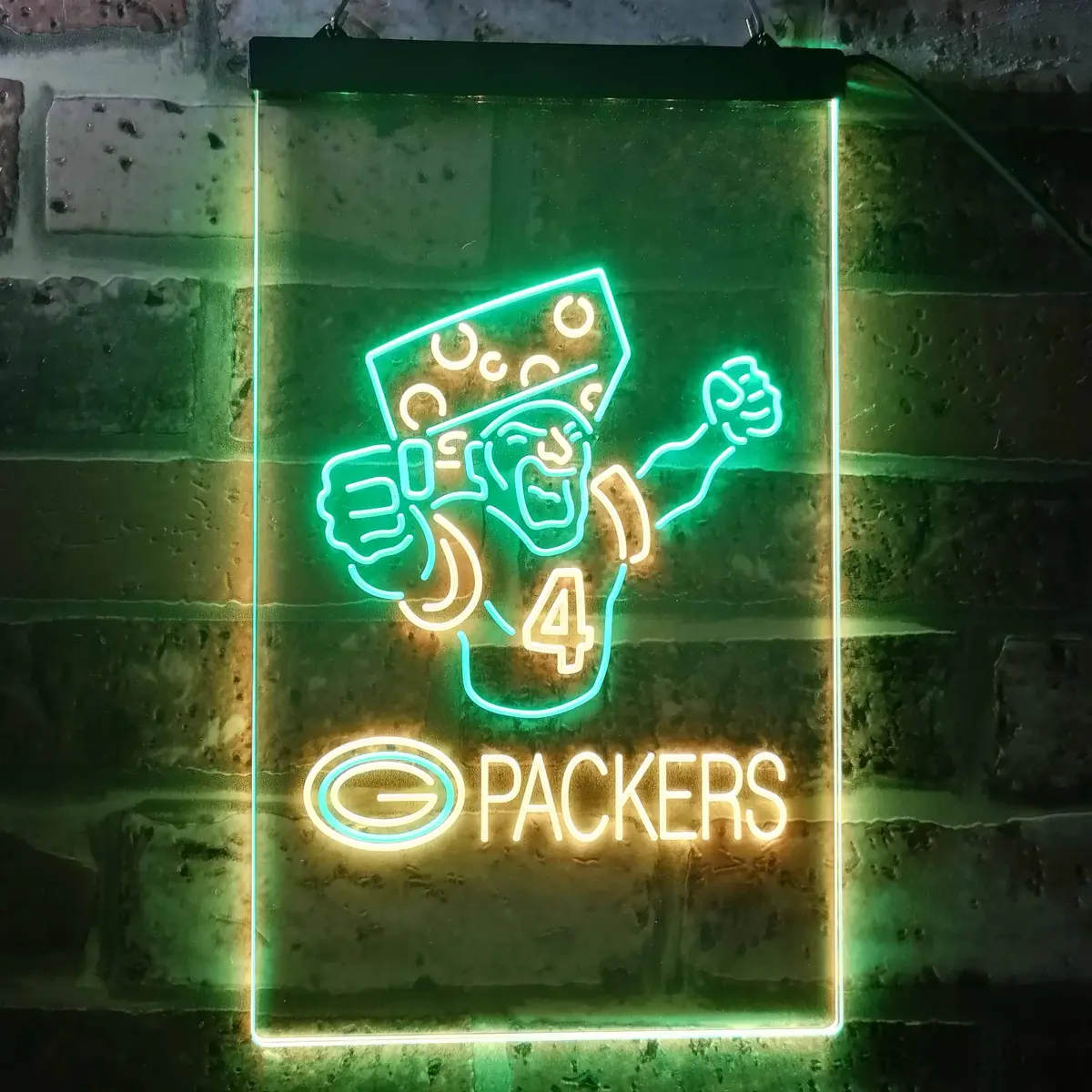 Green Bay Packer #4 Brett Favre Led Neon Sign 10