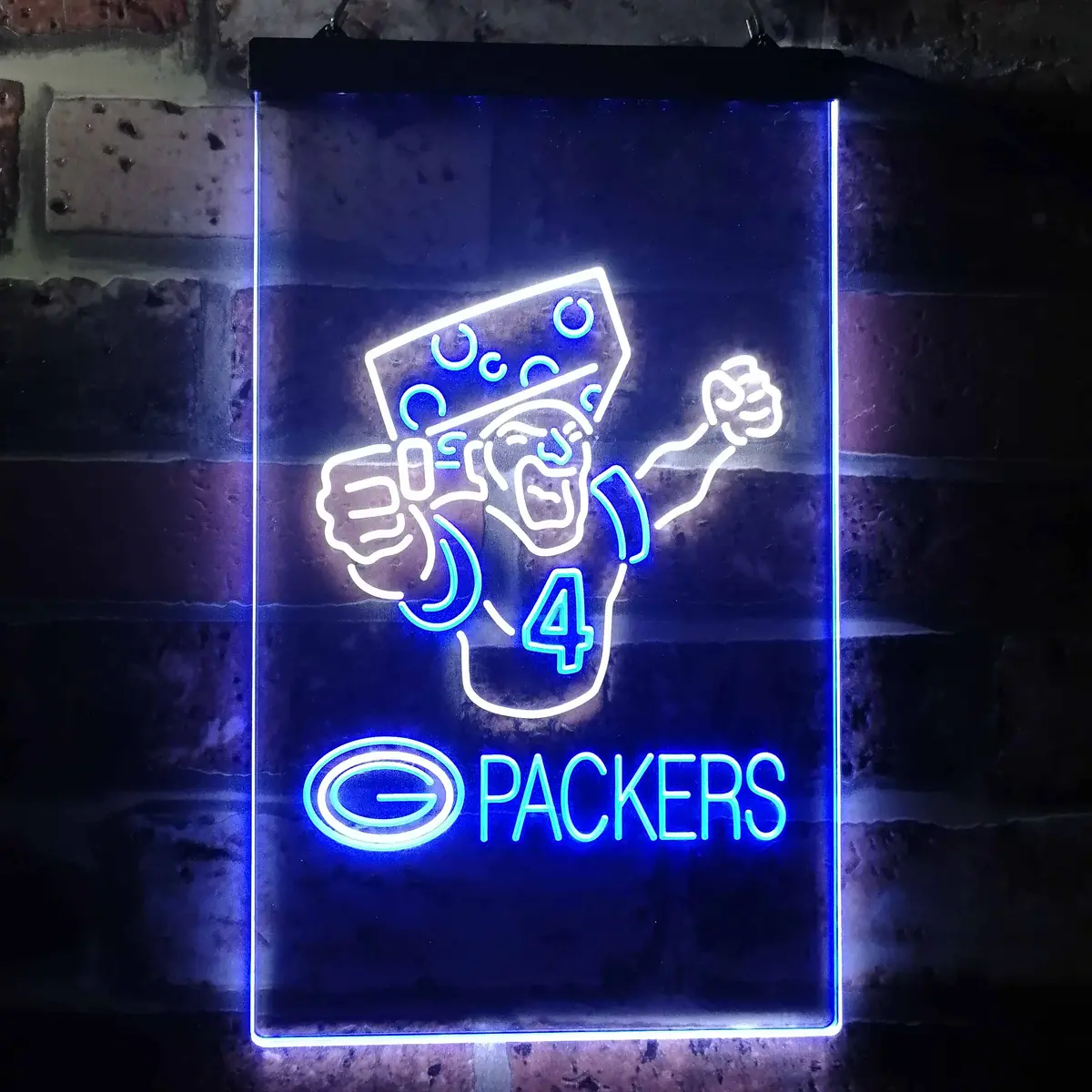 Green Bay Packer #4 Brett Favre Led Neon Sign 13