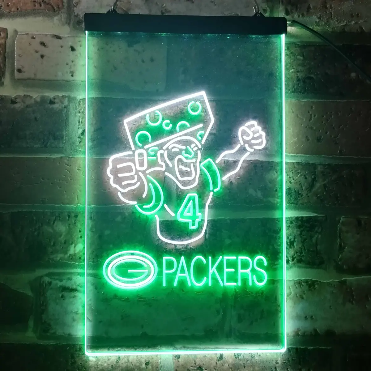 Green Bay Packer #4 Brett Favre Led Neon Sign 3