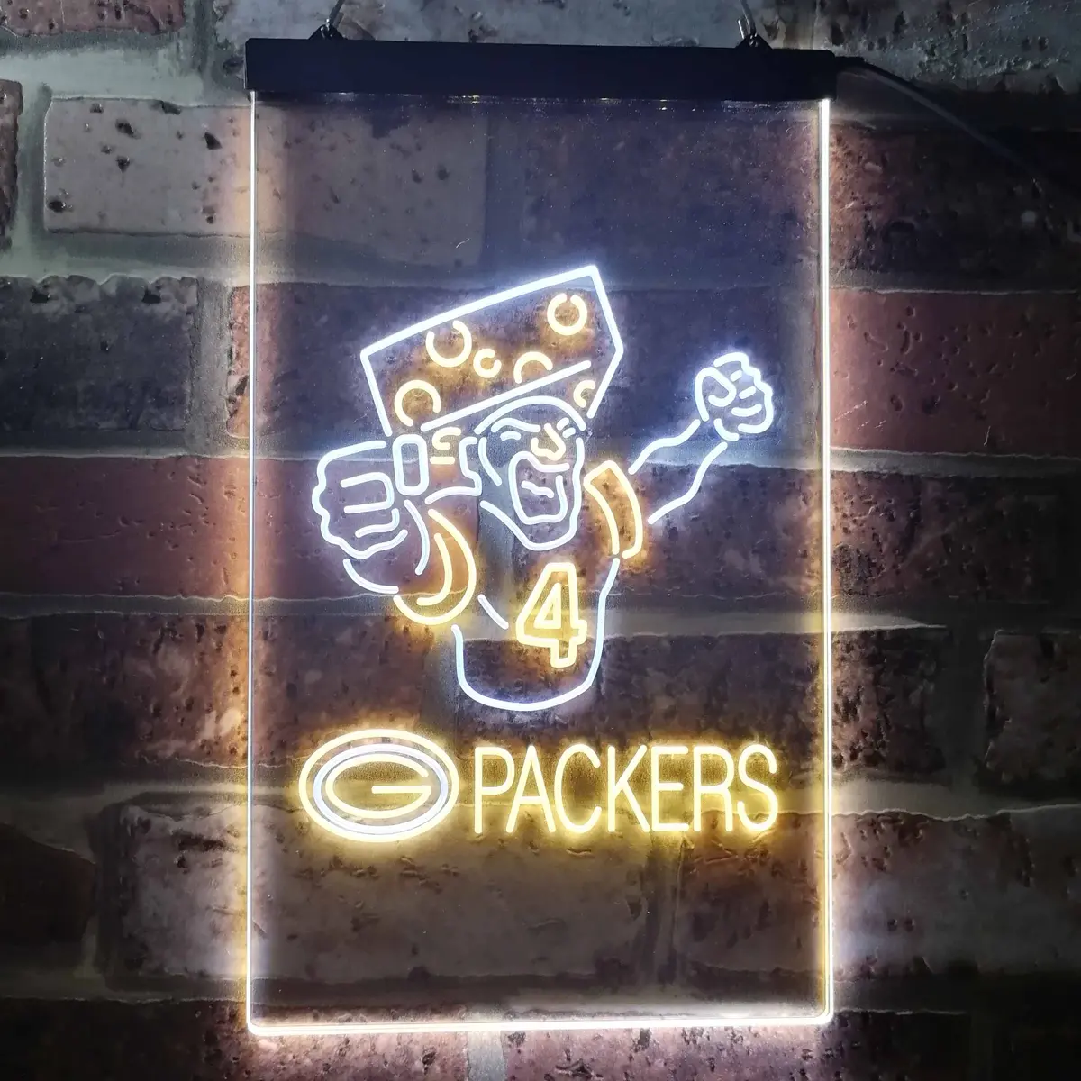 Green Bay Packer #4 Brett Favre Led Neon Sign 2