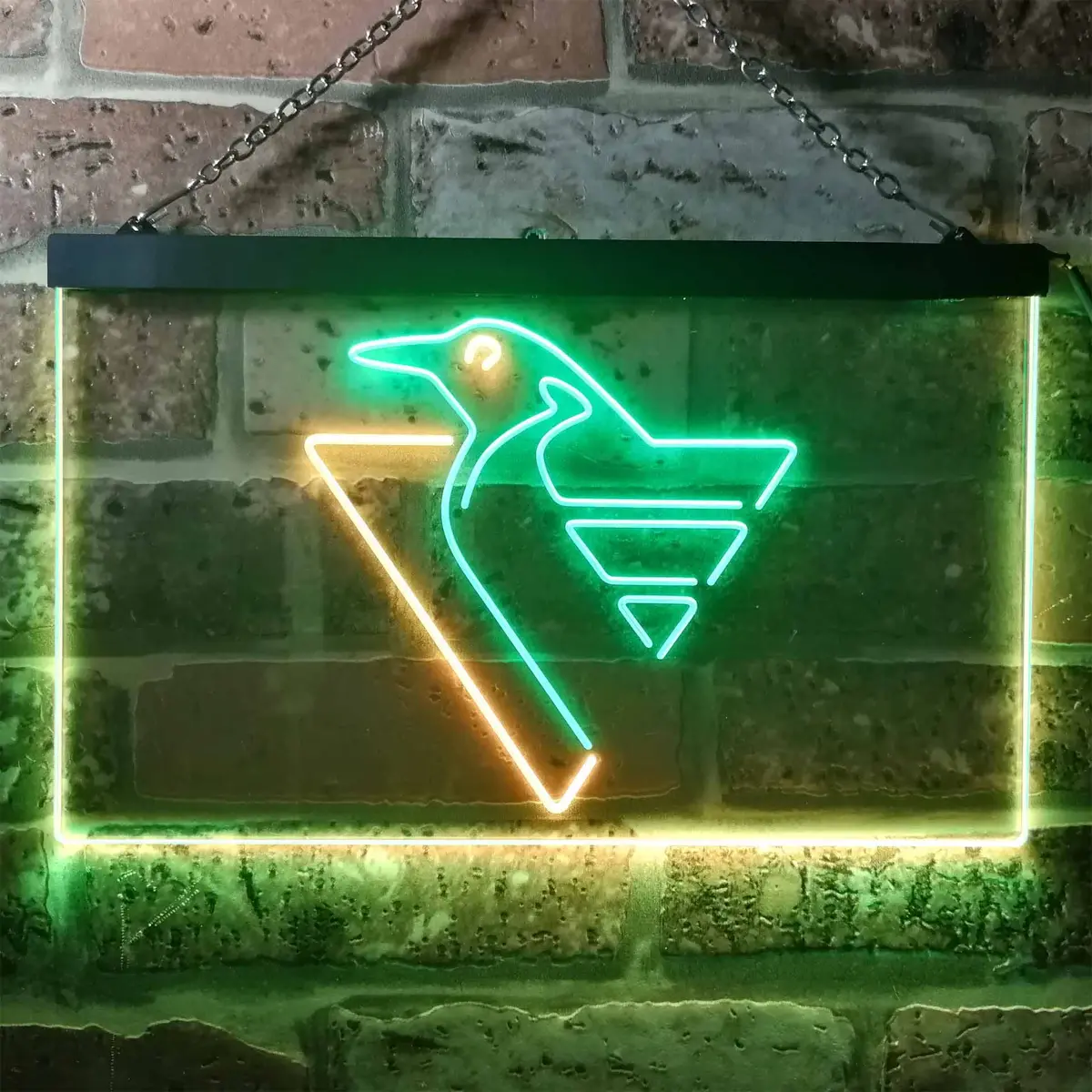 Pittsburgh Penguins Ice Hockey Neon-Like Led Sign 1