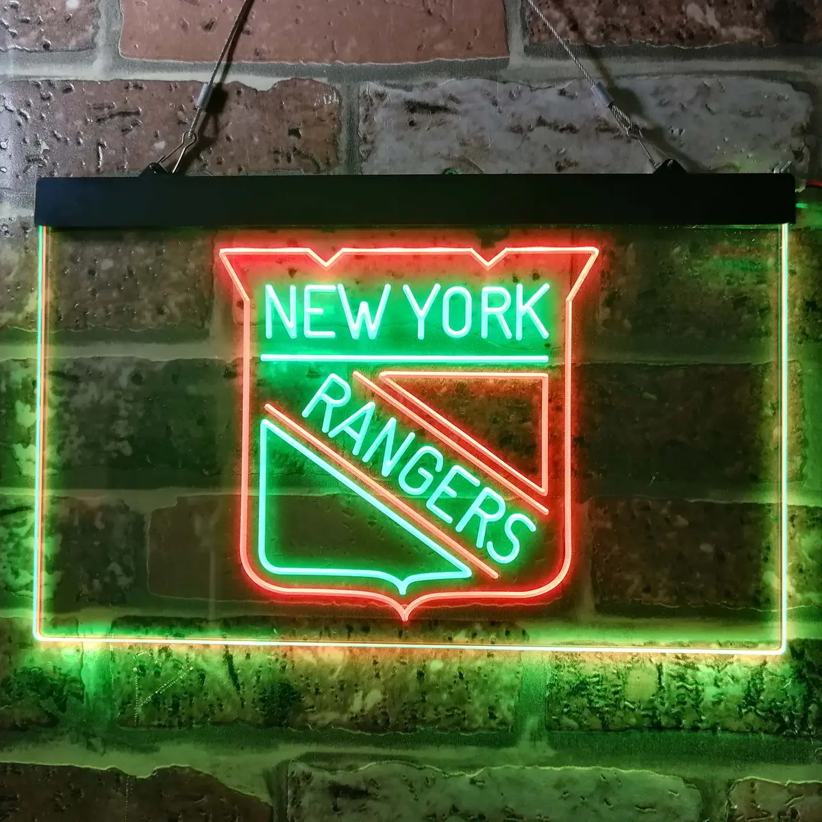 New York Rangers Glow Sign – LED Lighted Team Decor - Image 13