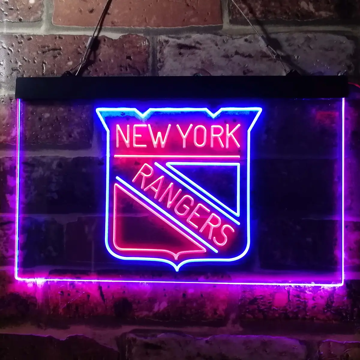 New York Rangers Neon-Like Led Sign 1