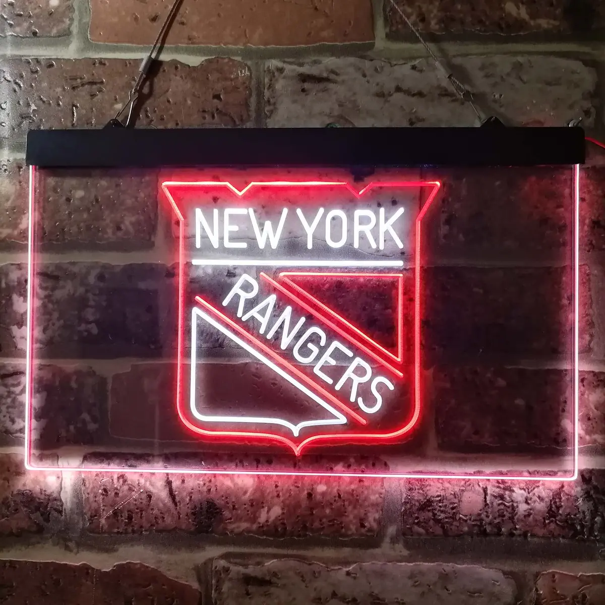 New York Rangers Glow Sign – LED Lighted Team Decor - Image 11