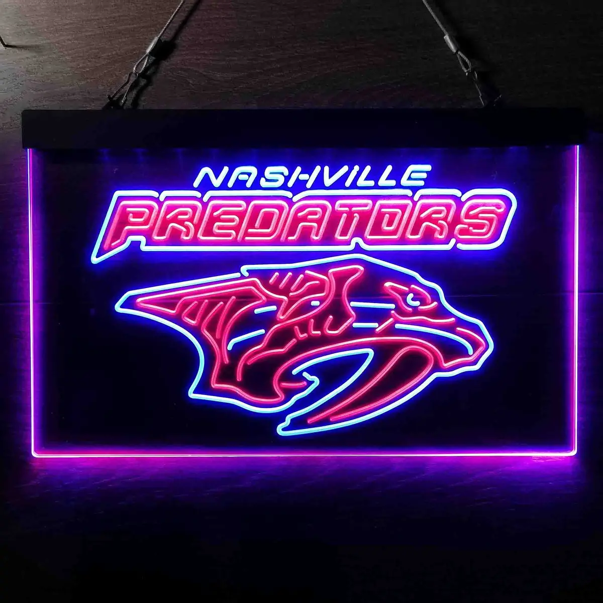 Nashville Predators Led Neon Sign 1