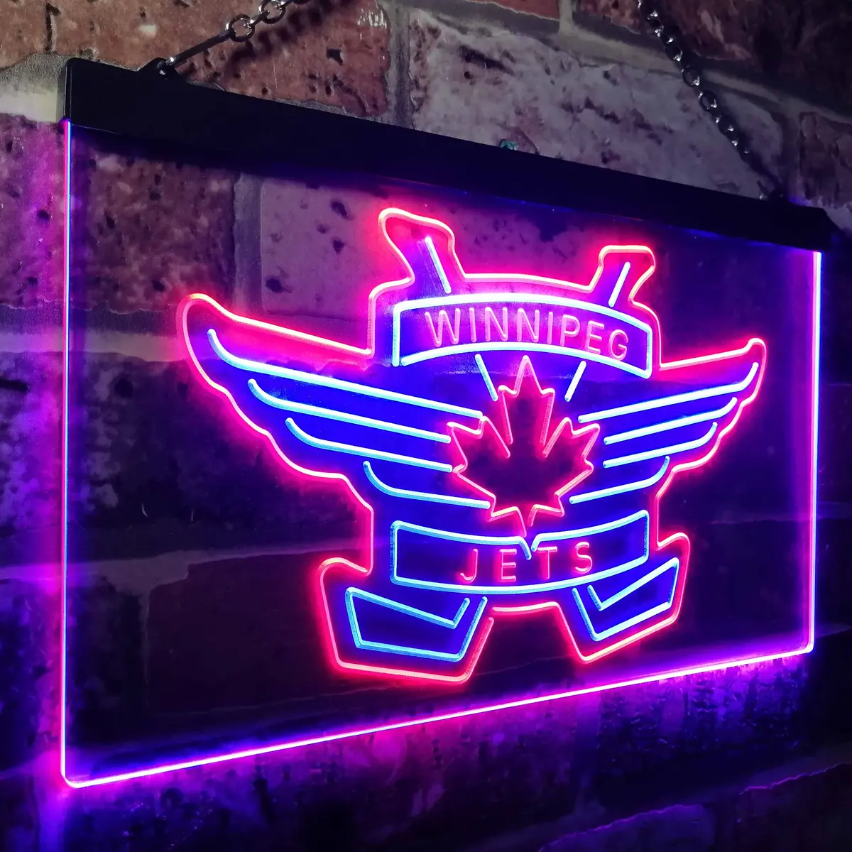 Winnipeg Jets Ice Hockey Neon-Like Led Sign 20