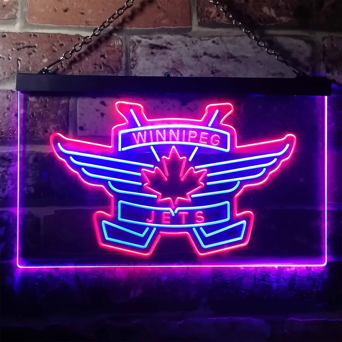 Winnipeg Jets Ice Hockey Neon-Like Led Sign 7