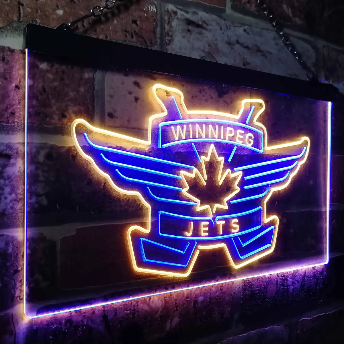 Winnipeg Jets Ice Hockey Neon-Like Led Sign 16