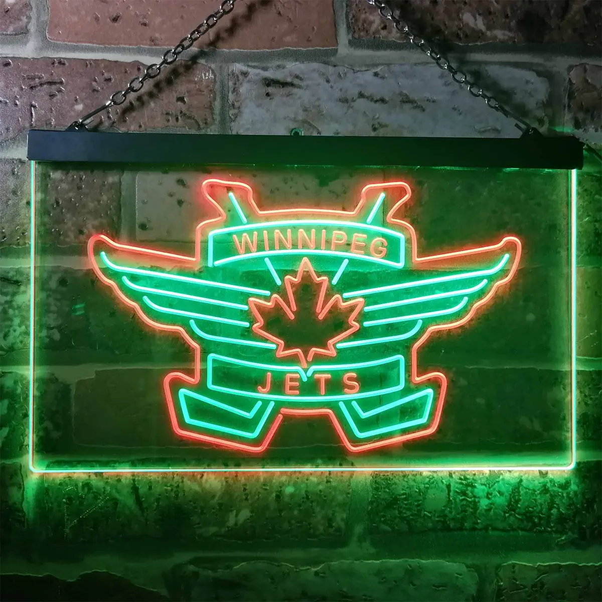 Winnipeg Jets Ice Hockey Neon-Like Led Sign 12
