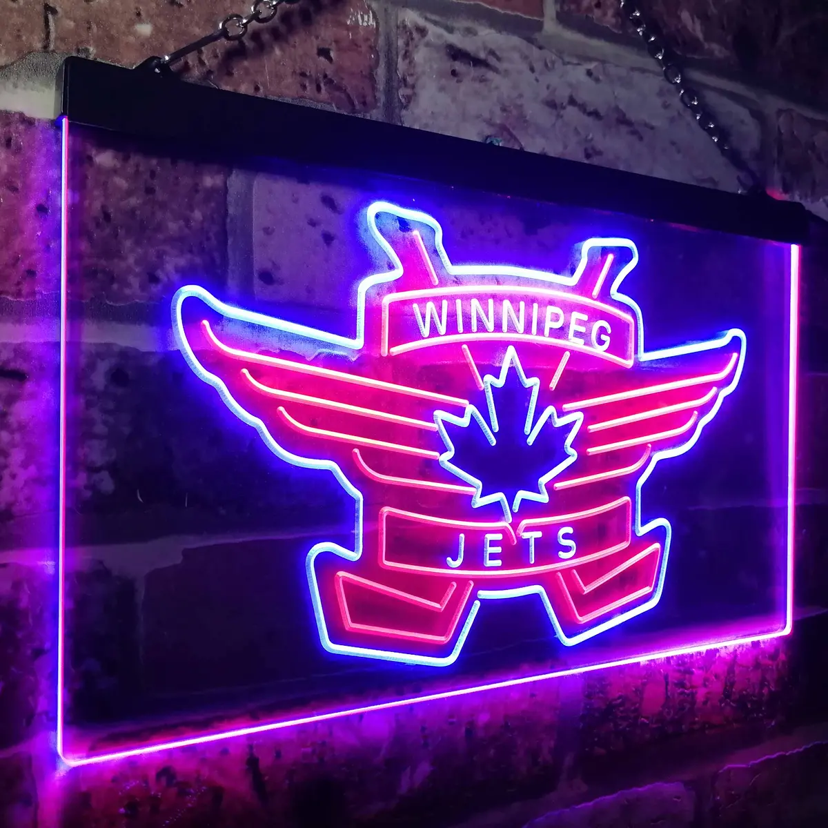 Winnipeg Jets Ice Hockey Neon-Like Led Sign 19