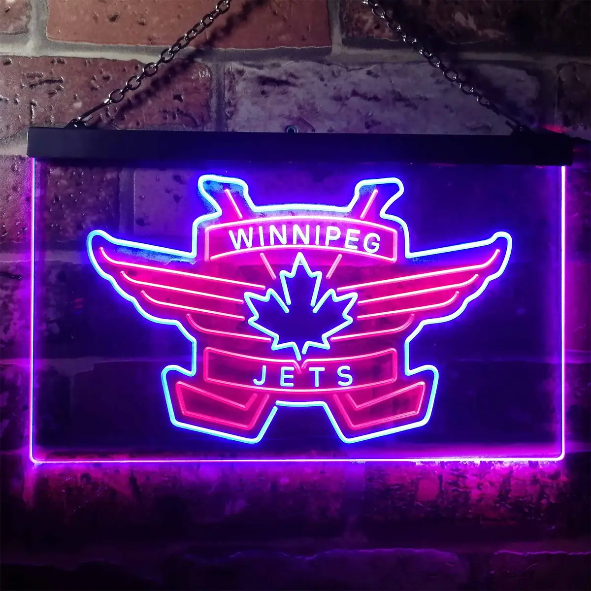 Winnipeg Jets Ice Hockey Neon-Like Led Sign 6