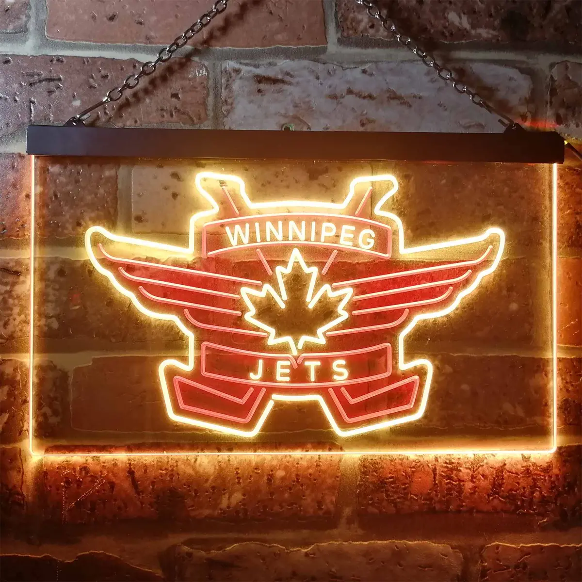 Winnipeg Jets Ice Hockey Neon-Like Led Sign 8