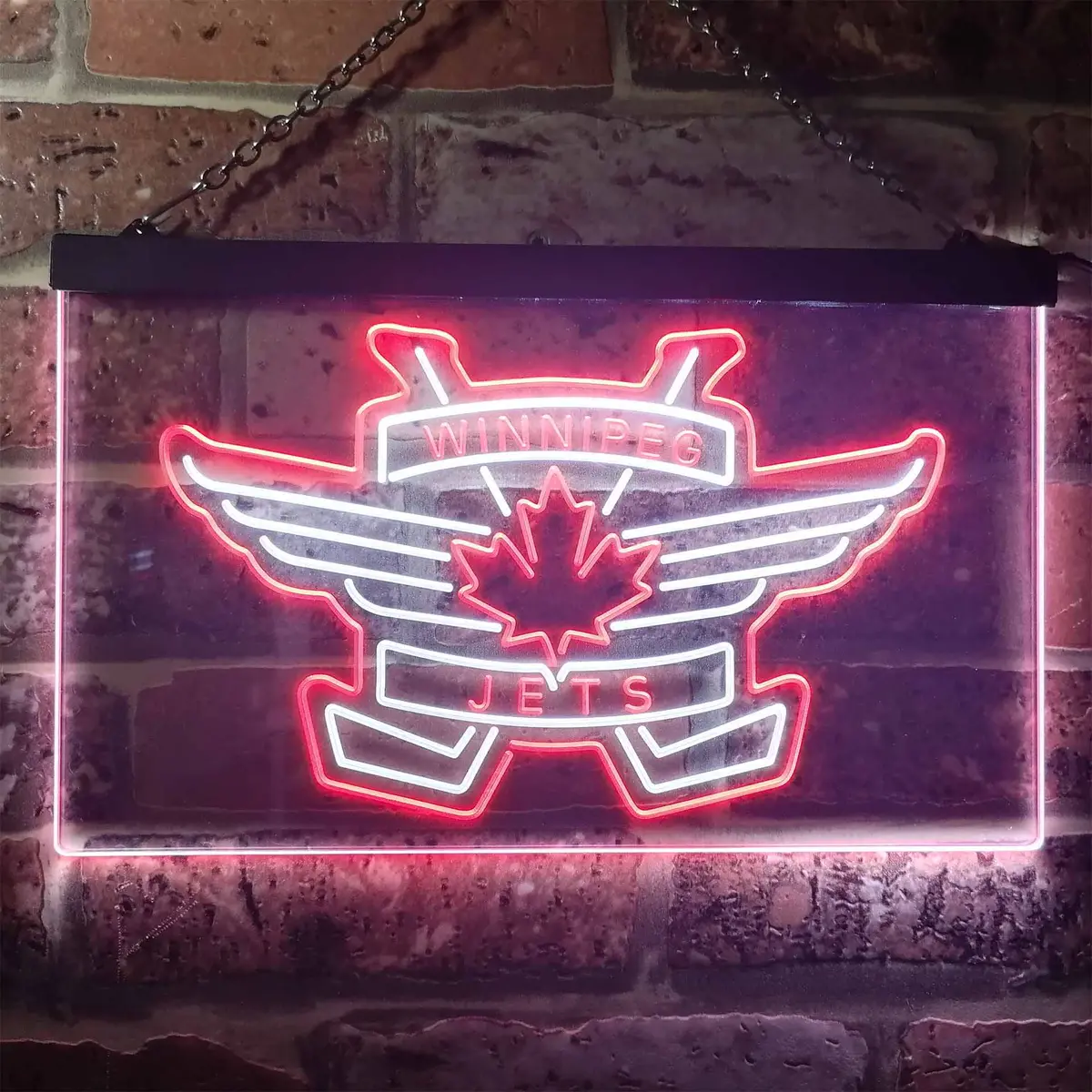 Winnipeg Jets Ice Hockey Neon-Like Led Sign 11