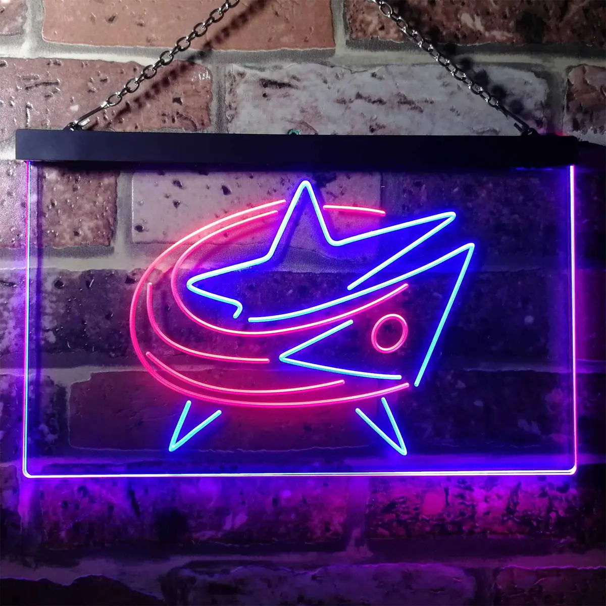 Columbus Blue Jackets Neon-Like Led Sign 6