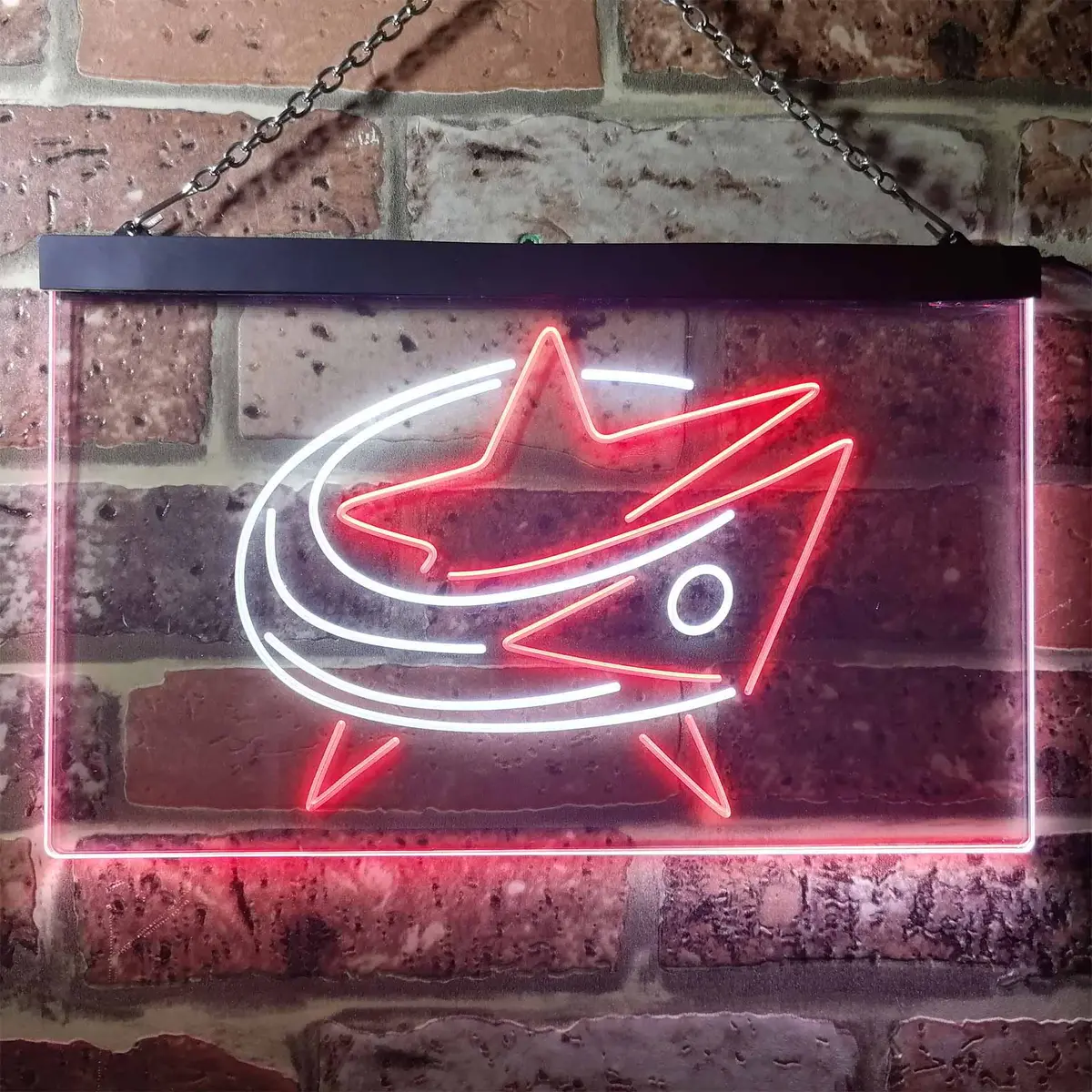 Columbus Blue Jackets Neon-Like Led Sign 9