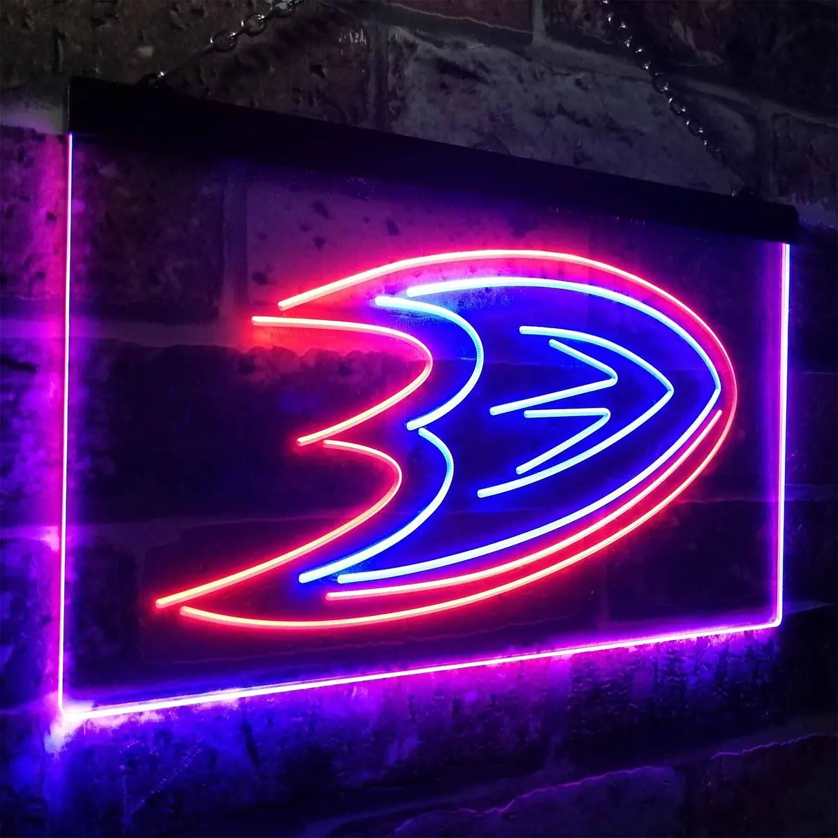 Anaheim Ducks Neon-Like Led Sign 24