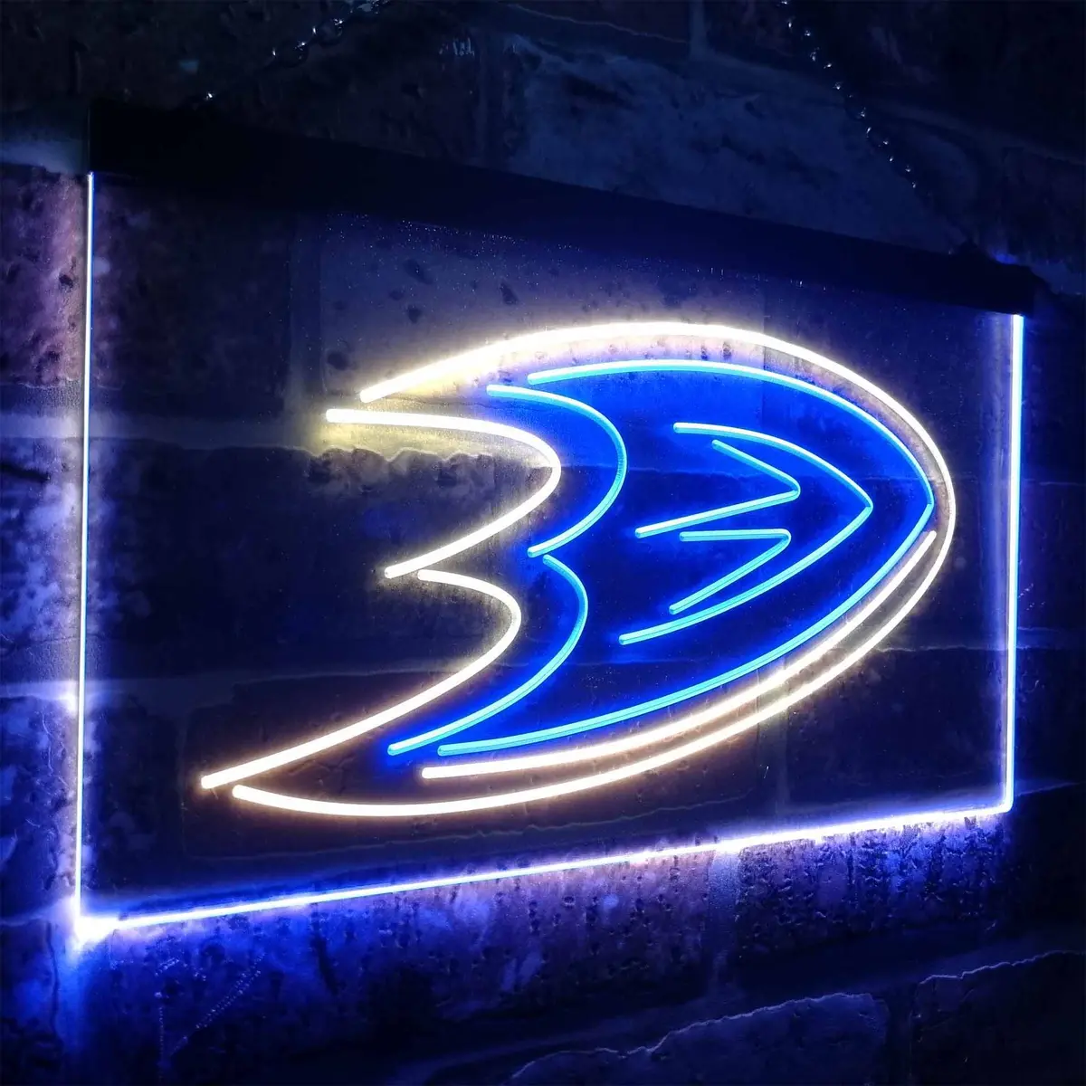 Anaheim Ducks Neon-Like Led Sign 18