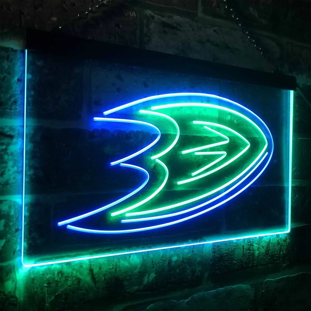 Anaheim Ducks Neon-Like Led Sign 23