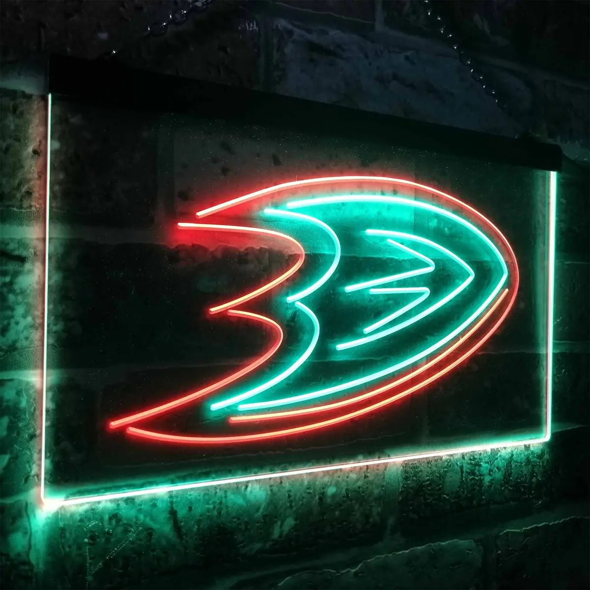 Anaheim Ducks Neon-Like Led Sign 15