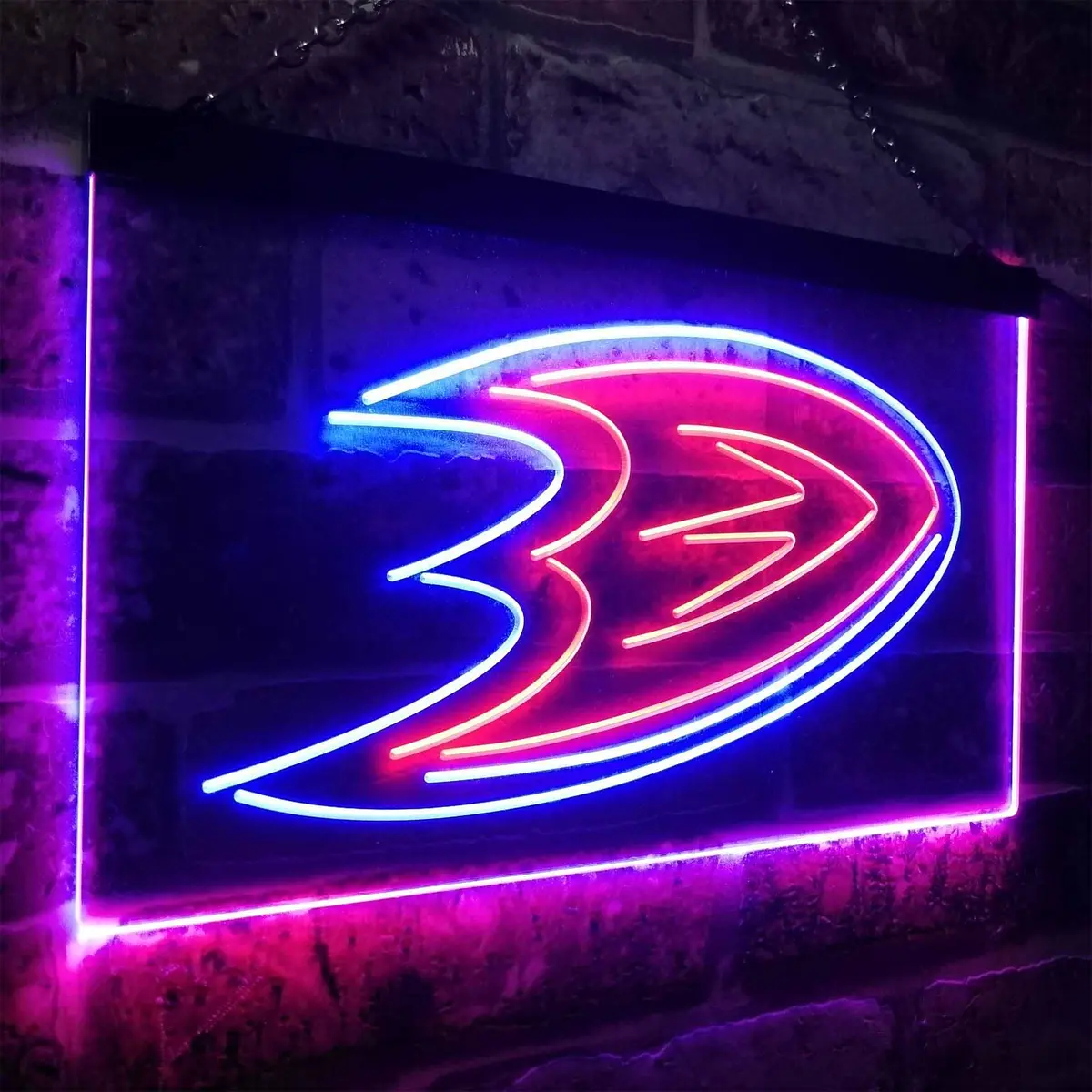Anaheim Ducks Neon-Like Led Sign 19