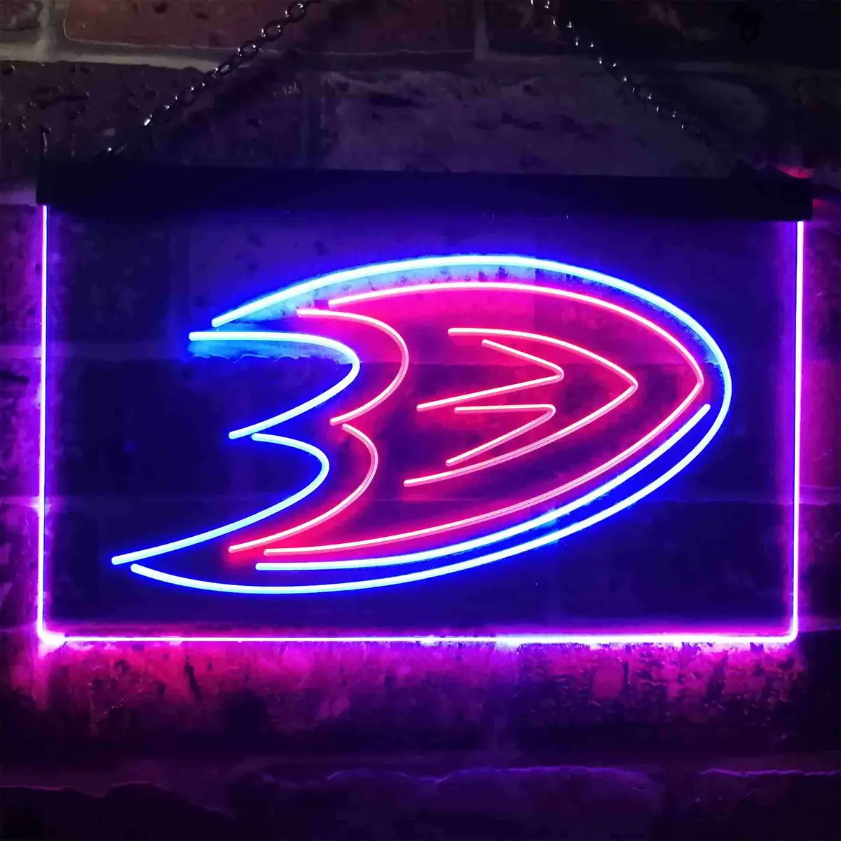 Anaheim Ducks Neon-Like Led Sign 13