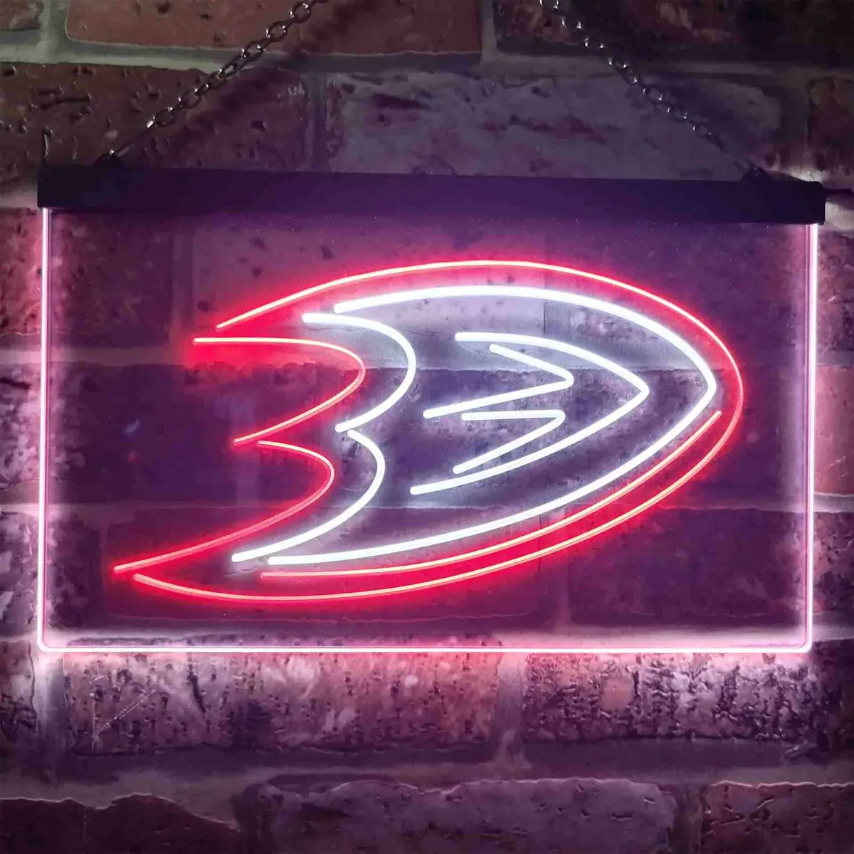 Anaheim Ducks Glow Sign – LED Neon-Style Fan Light - Image 13