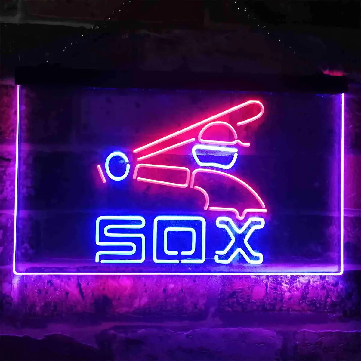Chicago White Sox 1980S Throwback Led Neon Sign 1