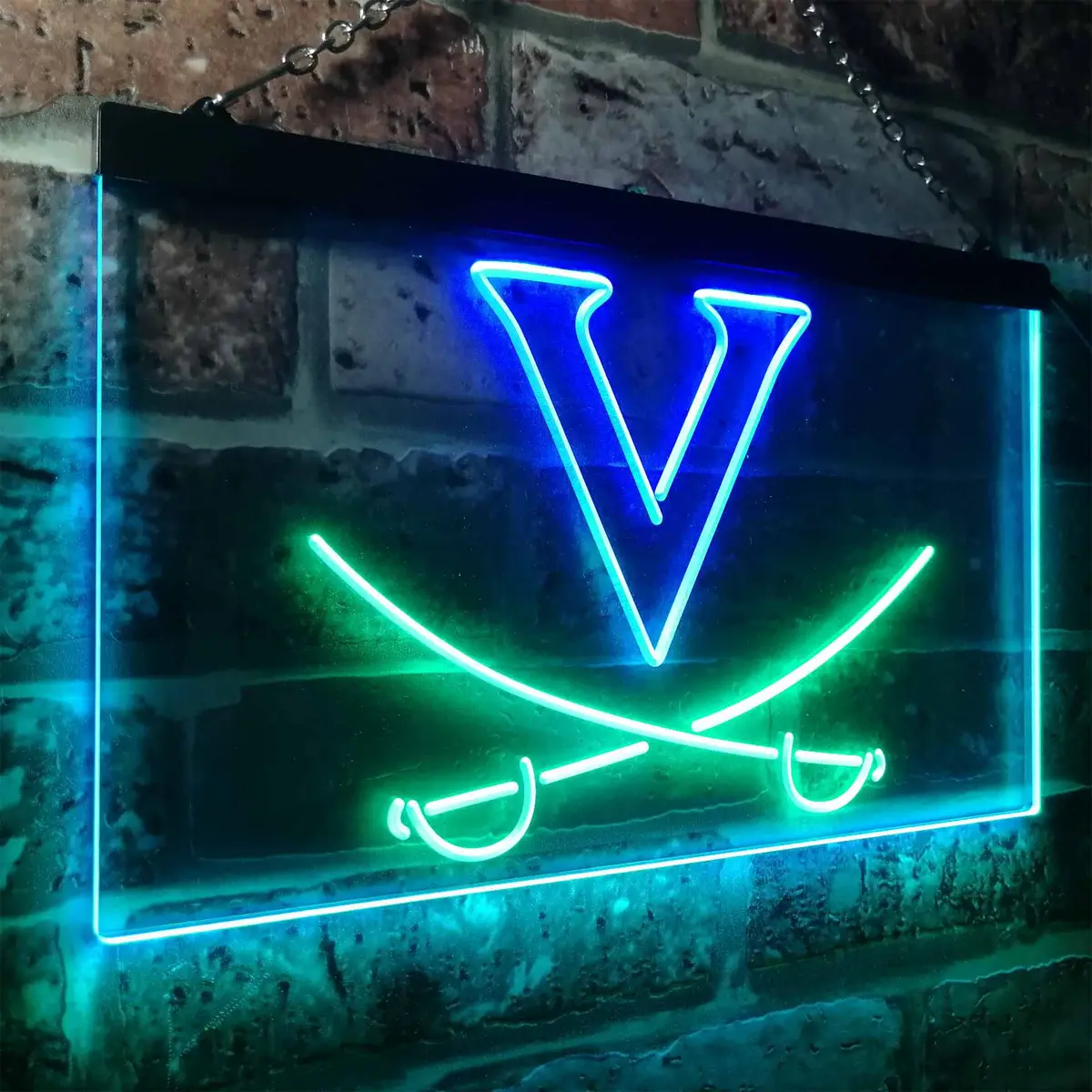 University Of Virginia Men's Lacrosse Neon-Like Led Sign 26