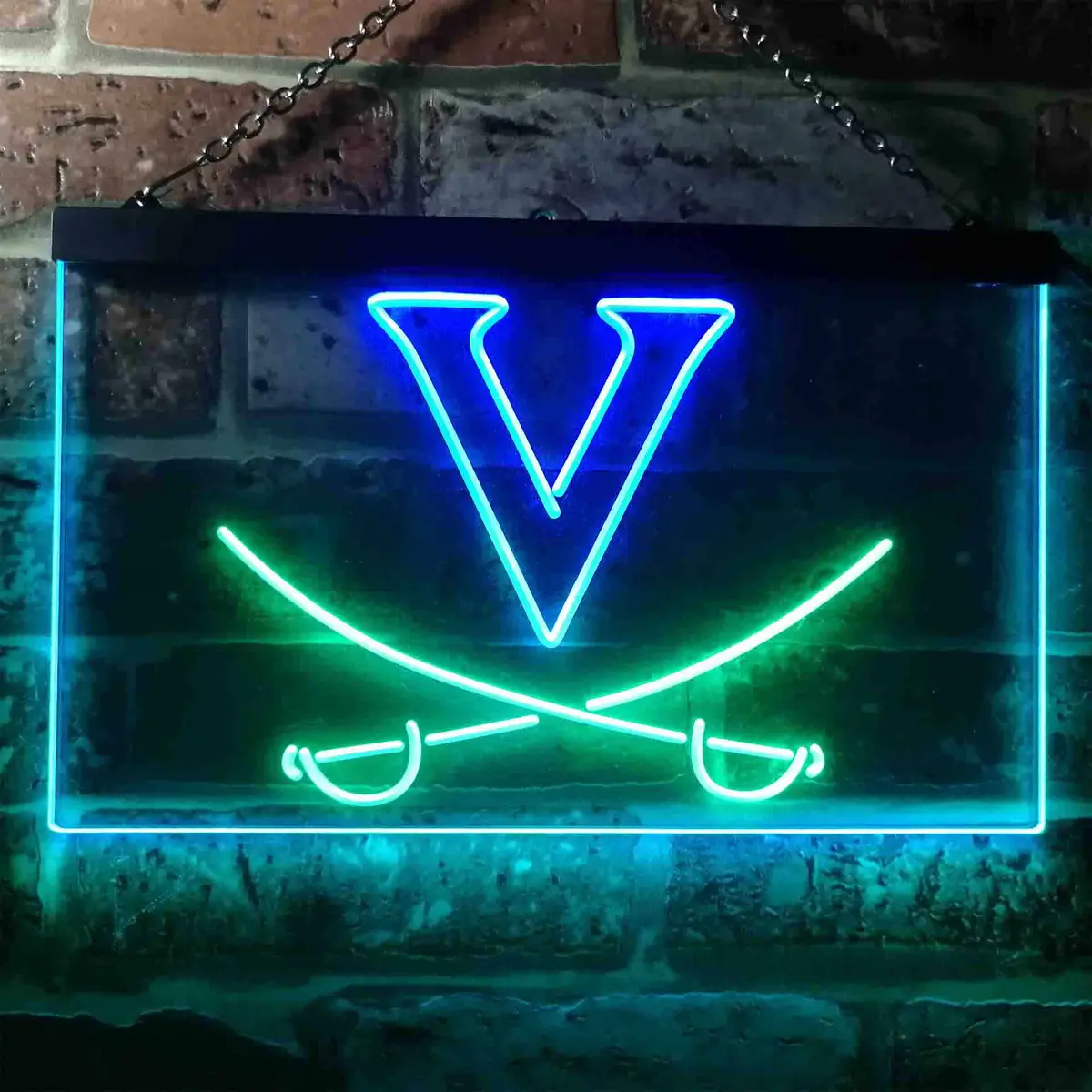 University Of Virginia Men's Lacrosse Neon-Like Led Sign 13