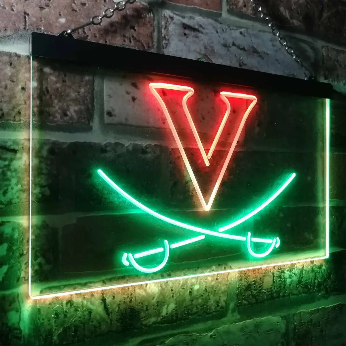 University Of Virginia Men's Lacrosse Neon-Like Led Sign 18