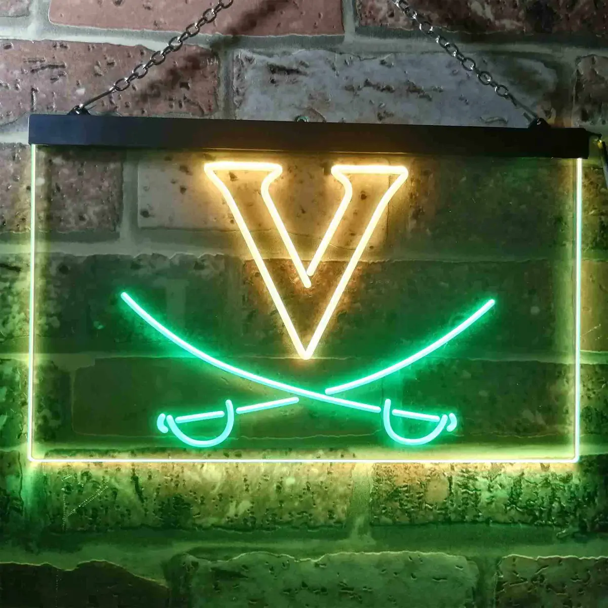 University Of Virginia Men's Lacrosse Neon-Like Led Sign 6