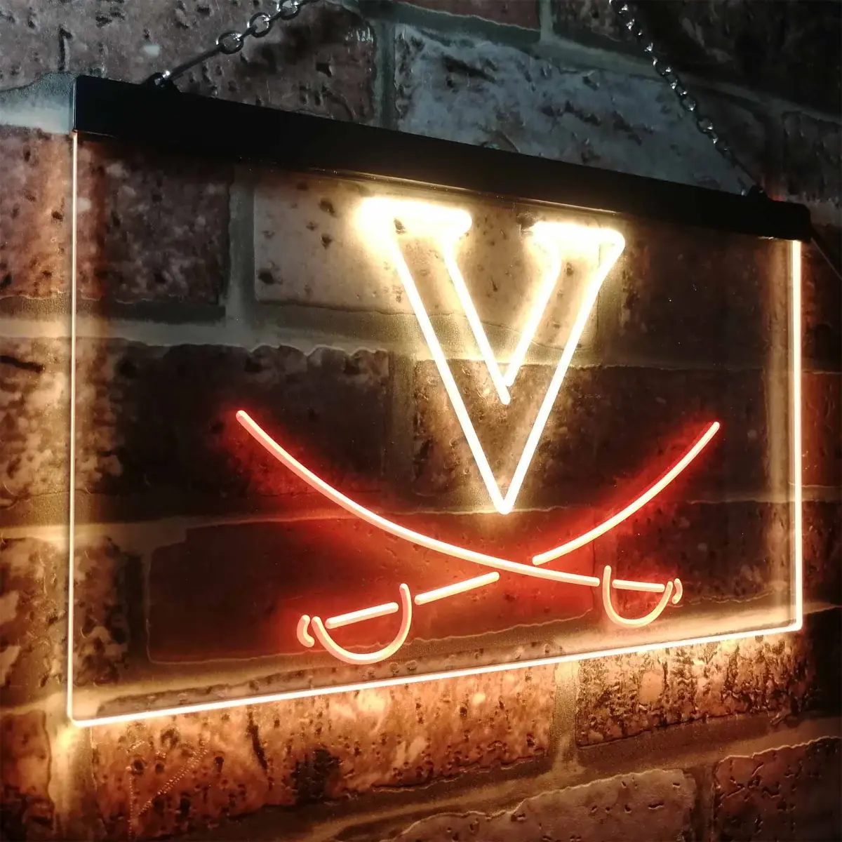 University Of Virginia Men's Lacrosse Neon-Like Led Sign 14