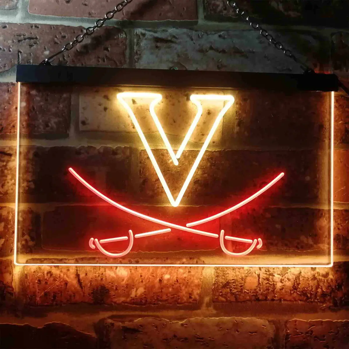 University Of Virginia Men's Lacrosse Neon-Like Led Sign 1