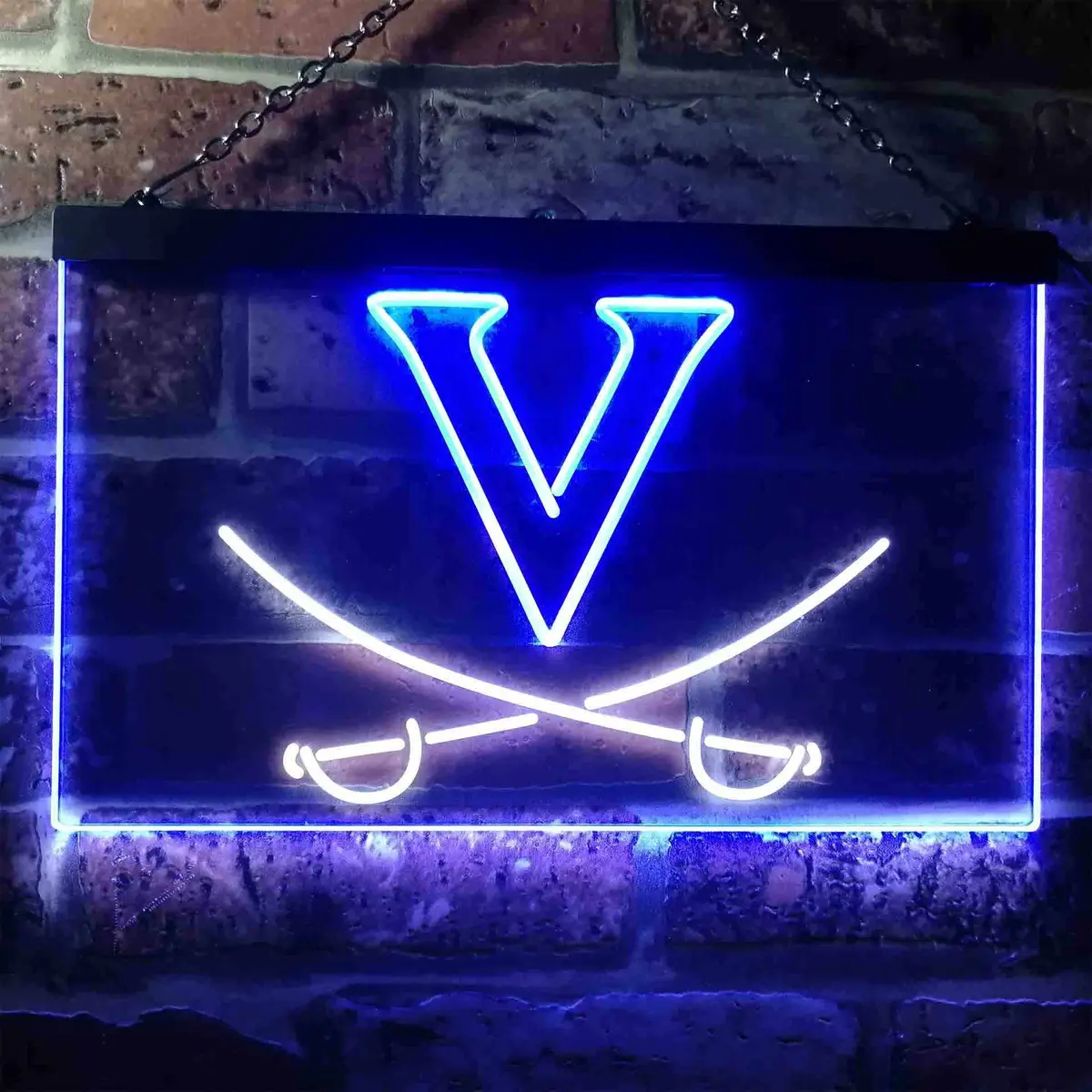 University Of Virginia Men's Lacrosse Neon-Like Led Sign 2