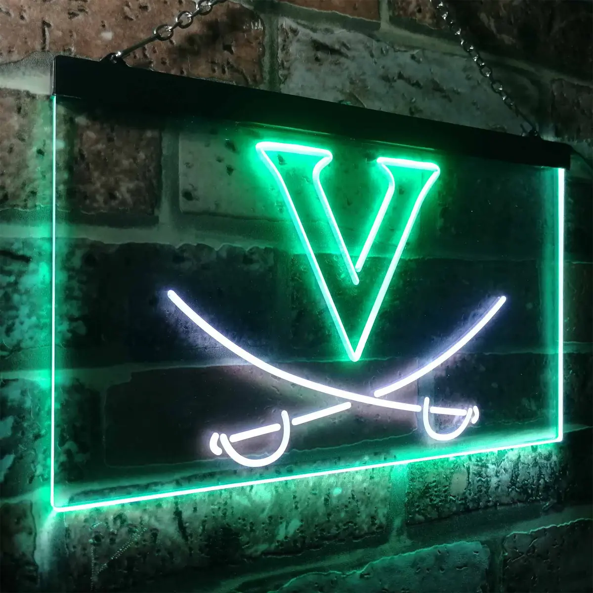 University Of Virginia Men's Lacrosse Neon-Like Led Sign 21