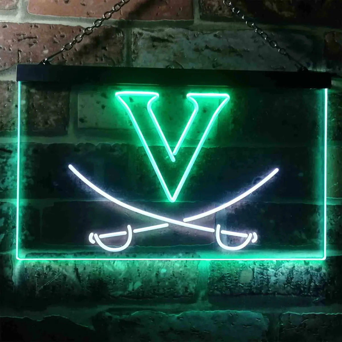 University Of Virginia Men's Lacrosse Neon-Like Led Sign 8